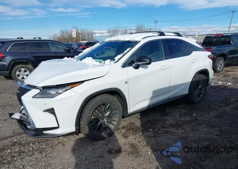 2019 Lexus Rx 350 F Sport из США, поврежденный, VIN 2T2BZMCA6KC199358